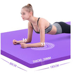 Yoga Mat Thickened, Widened And Lengthened For Beginner Women