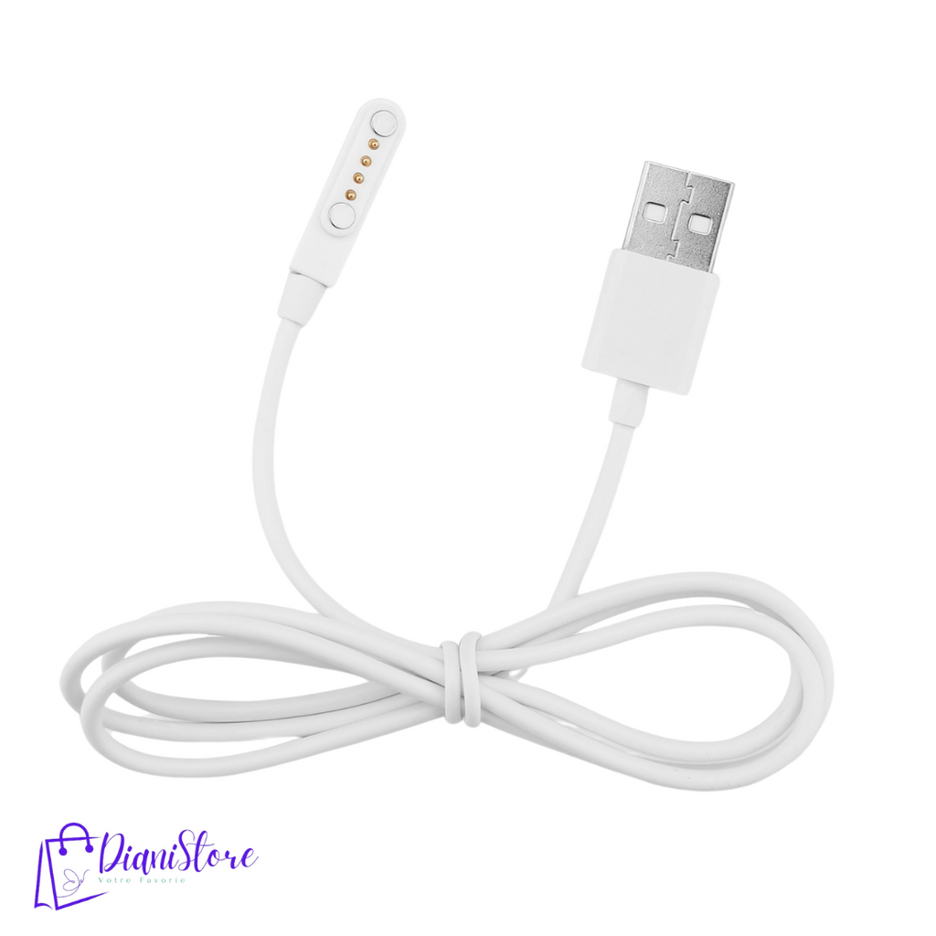 Smart watch four-pin charger cable